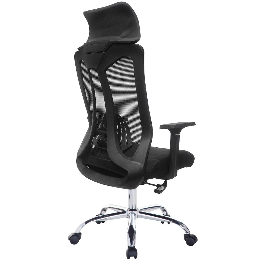 Ghế lưới trưởng phòng chân inox PT356G